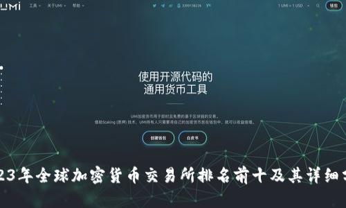 2023年全球加密货币交易所排名前十及其详细分析